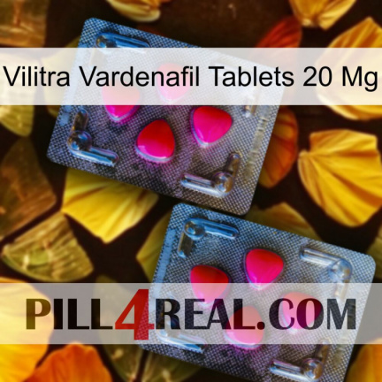Vilitra Vardenafil Tablets 20 Mg 14